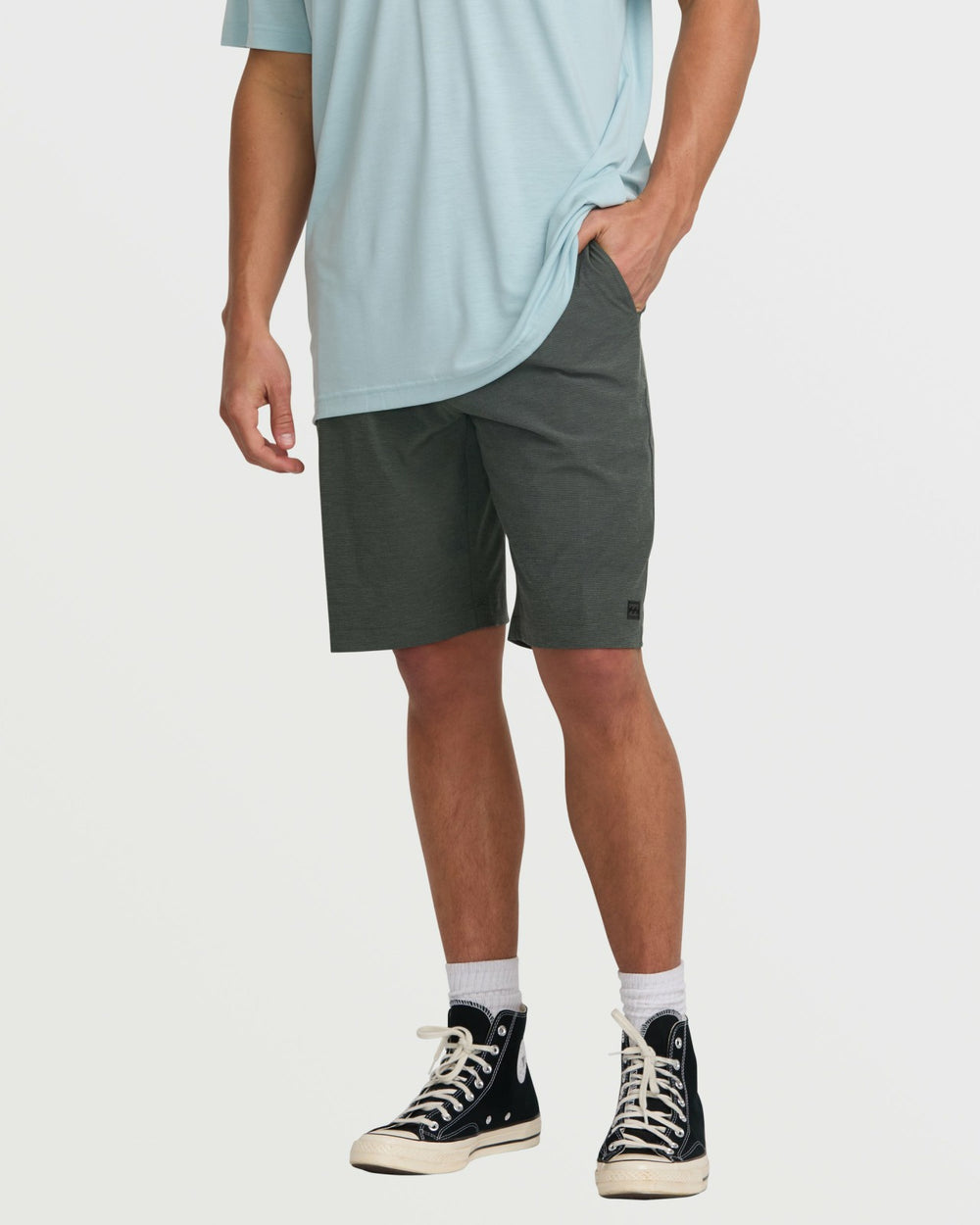 Crossfire Submersible 21" Hybrid Shorts - Asphalt