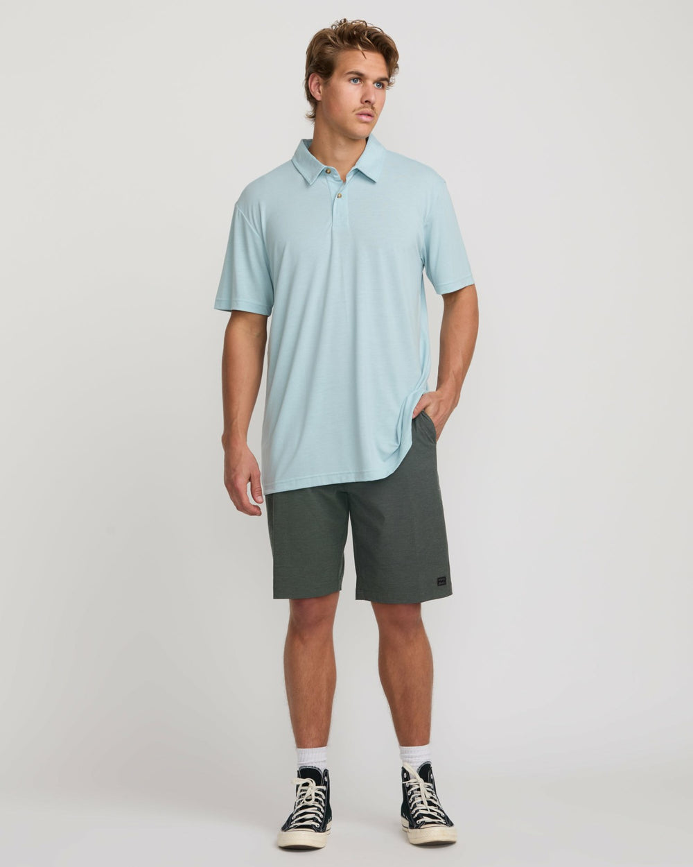 Crossfire Submersible 21" Hybrid Shorts - Asphalt