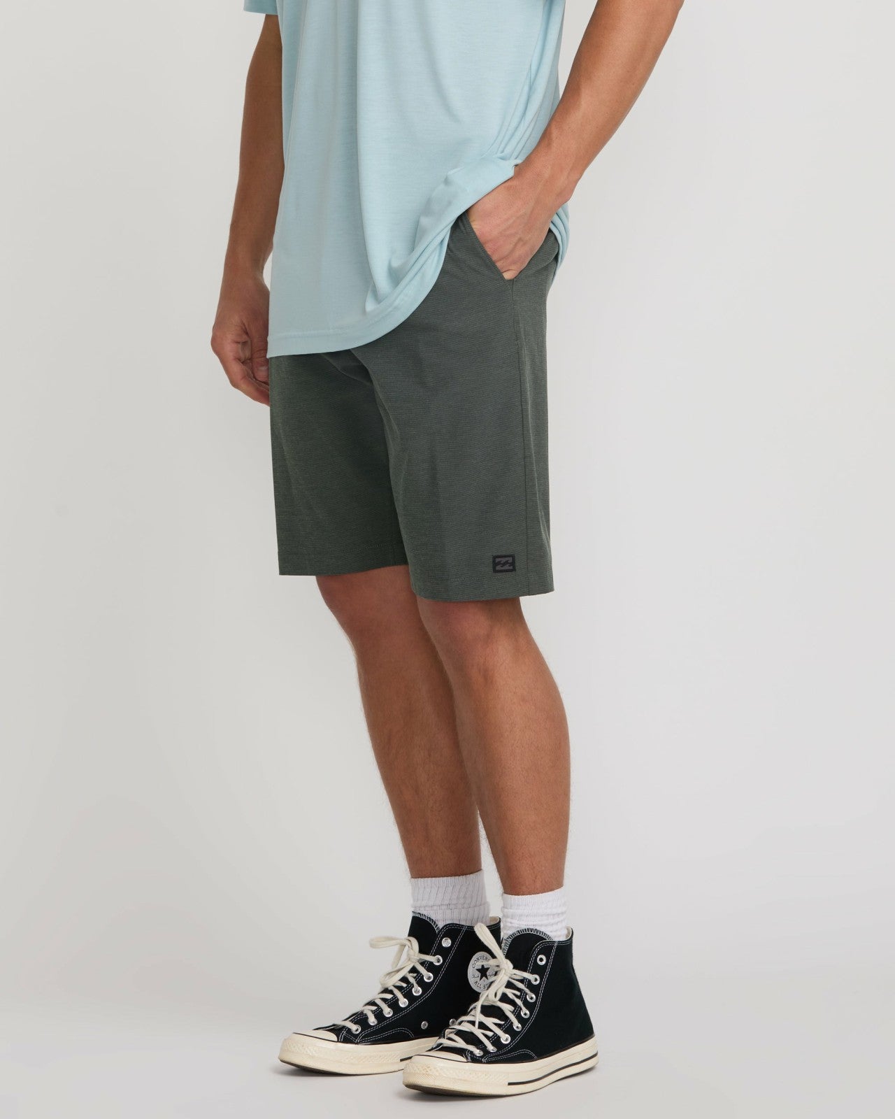 Crossfire Submersible 21" Hybrid Shorts - Asphalt