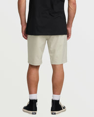 Crossfire Submersible 21" Hybrid Shorts - Bleached Sand