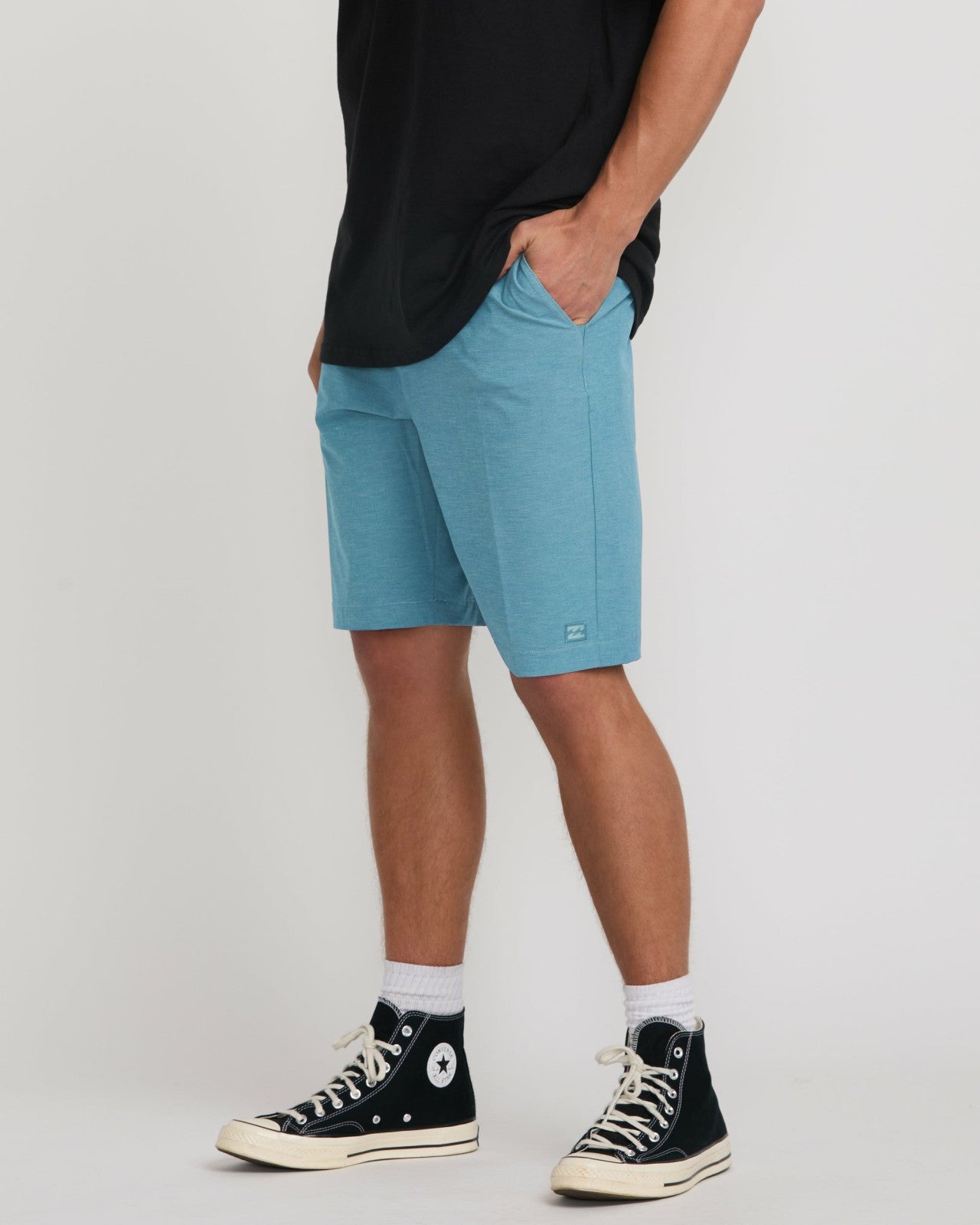 Crossfire Submersible 21" Hybrid Shorts - Glacier Blue