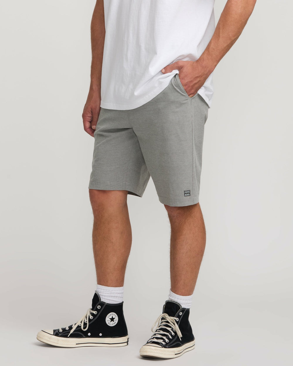 Crossfire Submersible 21" Hybrid Shorts - Gray