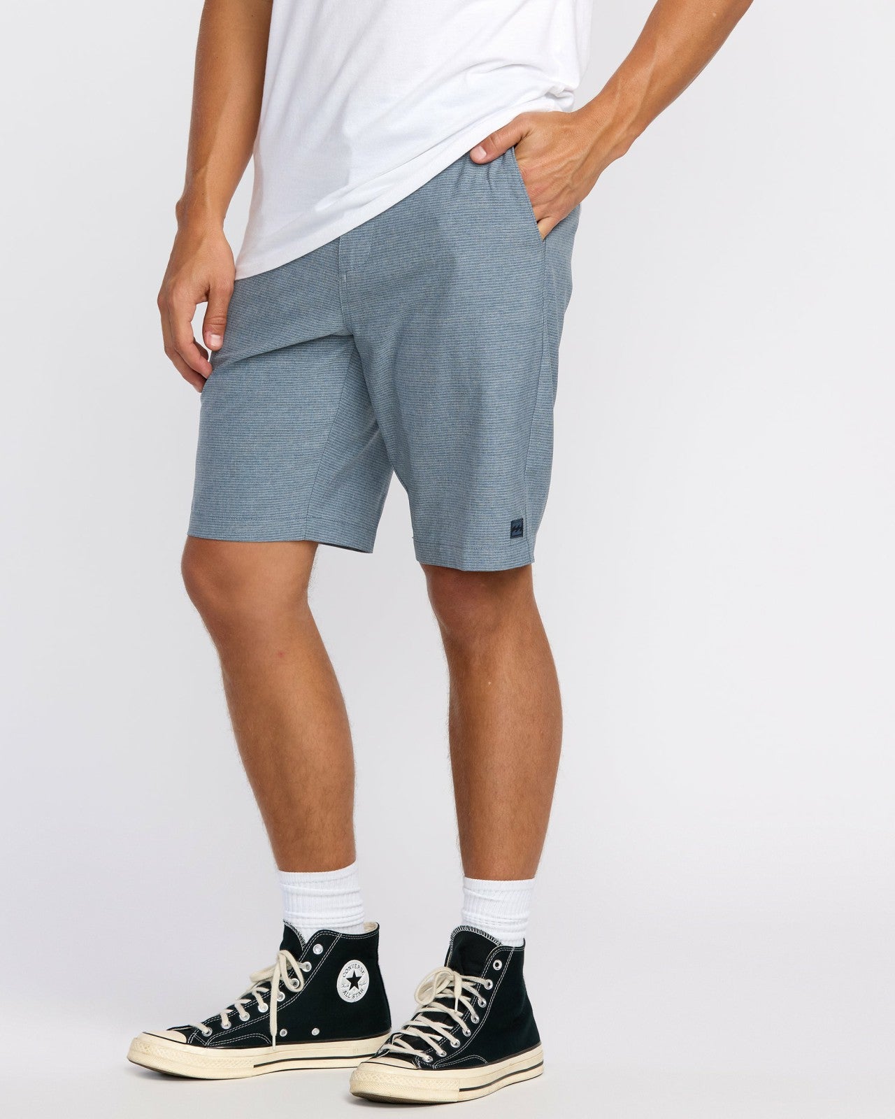 Crossfire Submersible 21" Hybrid Shorts - Slate Blue