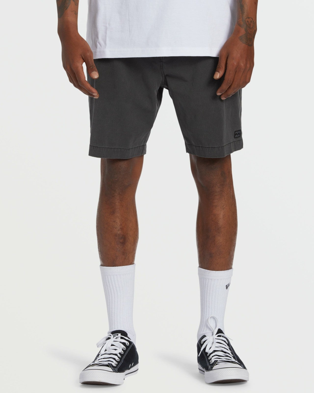 Crossfire Wave Wash Submersible 18" Hybrid Shorts - Washed Black