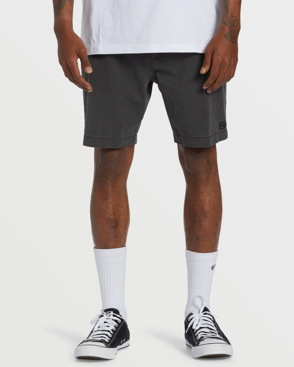 Crossfire Wave Wash Submersible 18" Hybrid Shorts - Washed Black