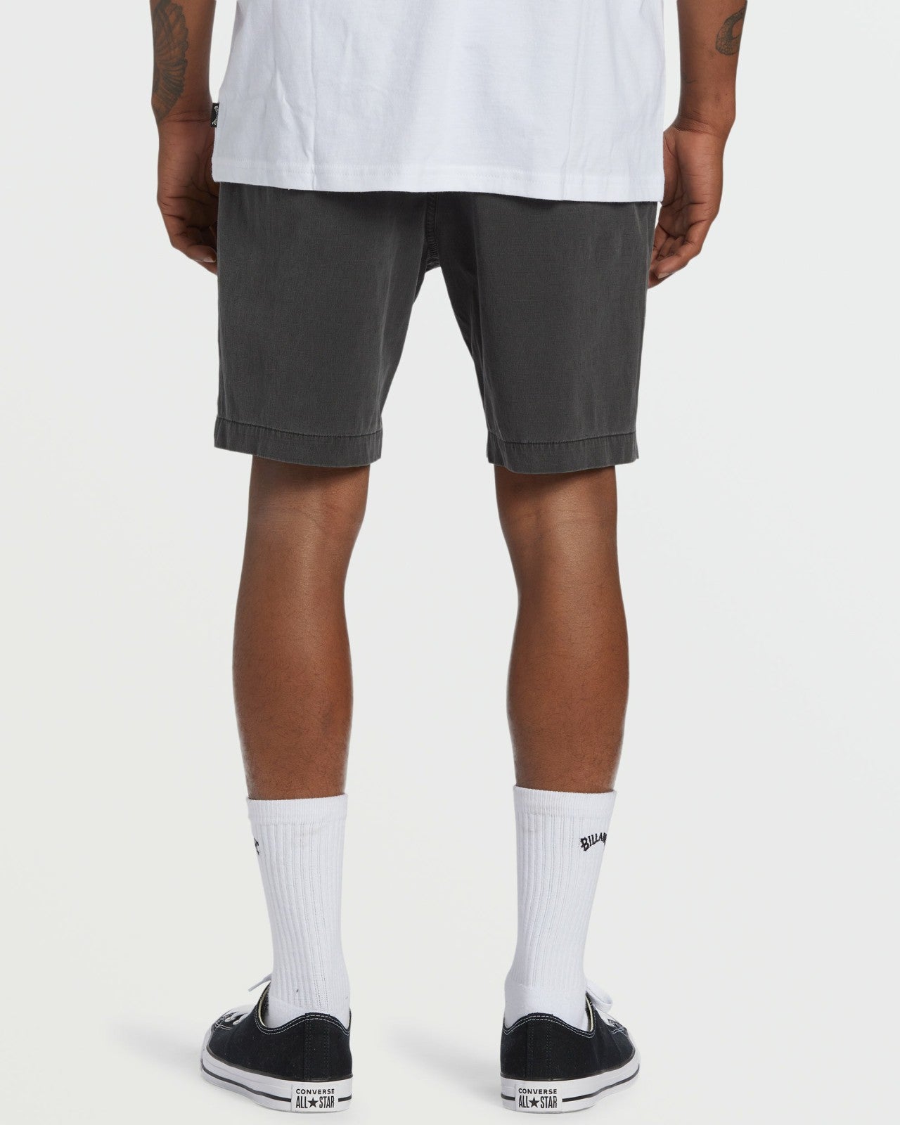 Crossfire Wave Wash Submersible 18" Hybrid Shorts - Washed Black