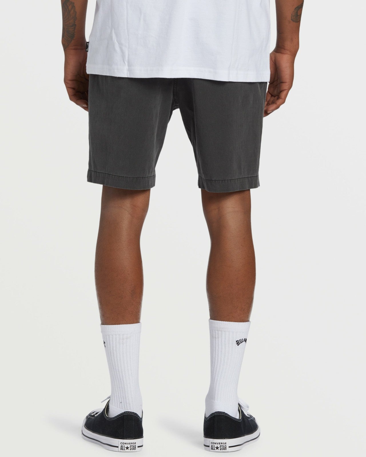 Crossfire Wave Wash Submersible 18" Hybrid Shorts - Washed Black