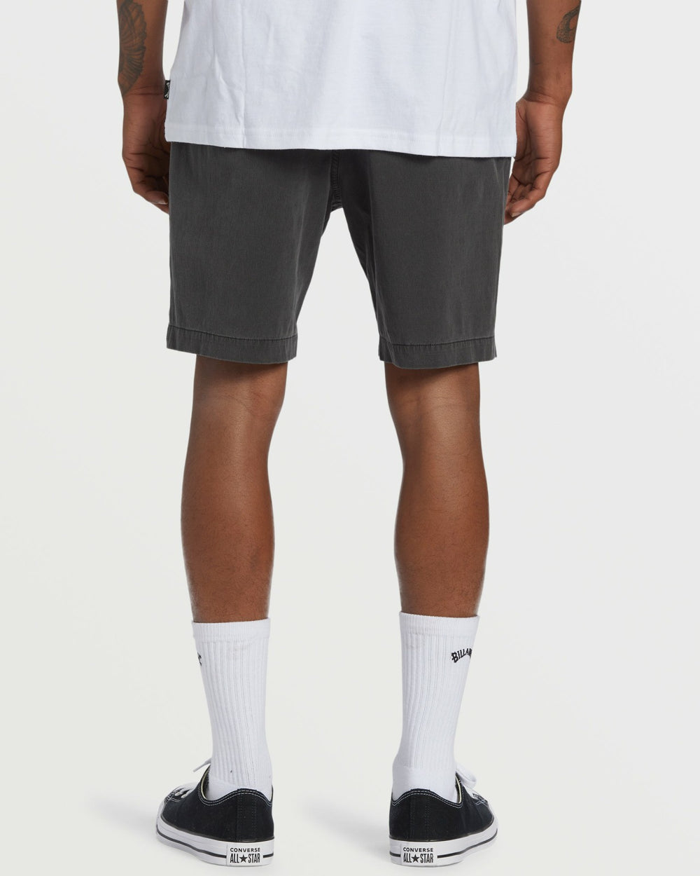Crossfire Wave Wash Submersible 18" Hybrid Shorts - Washed Black