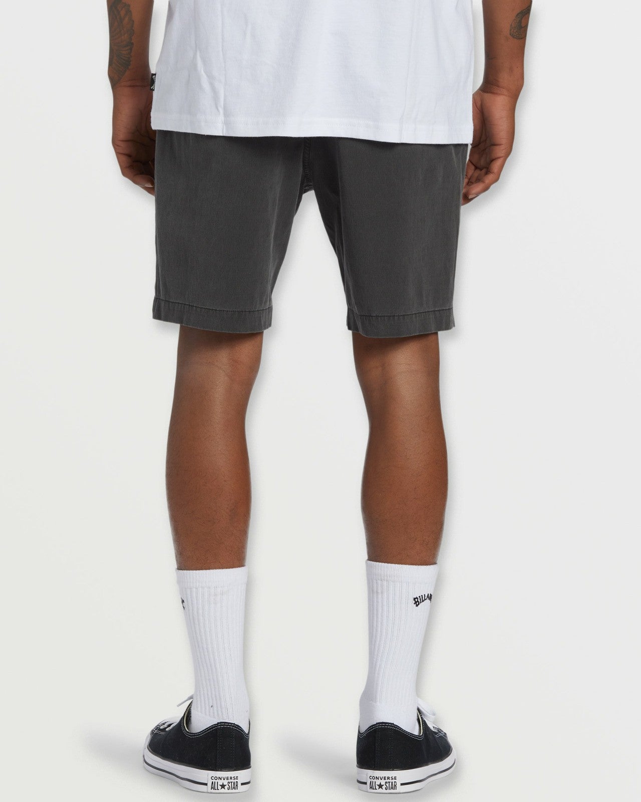 Crossfire Wave Wash Submersible 18" Hybrid Shorts - Washed Black