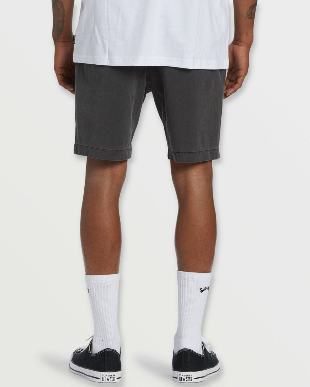 Crossfire Wave Wash Submersible 18" Hybrid Shorts - Washed Black