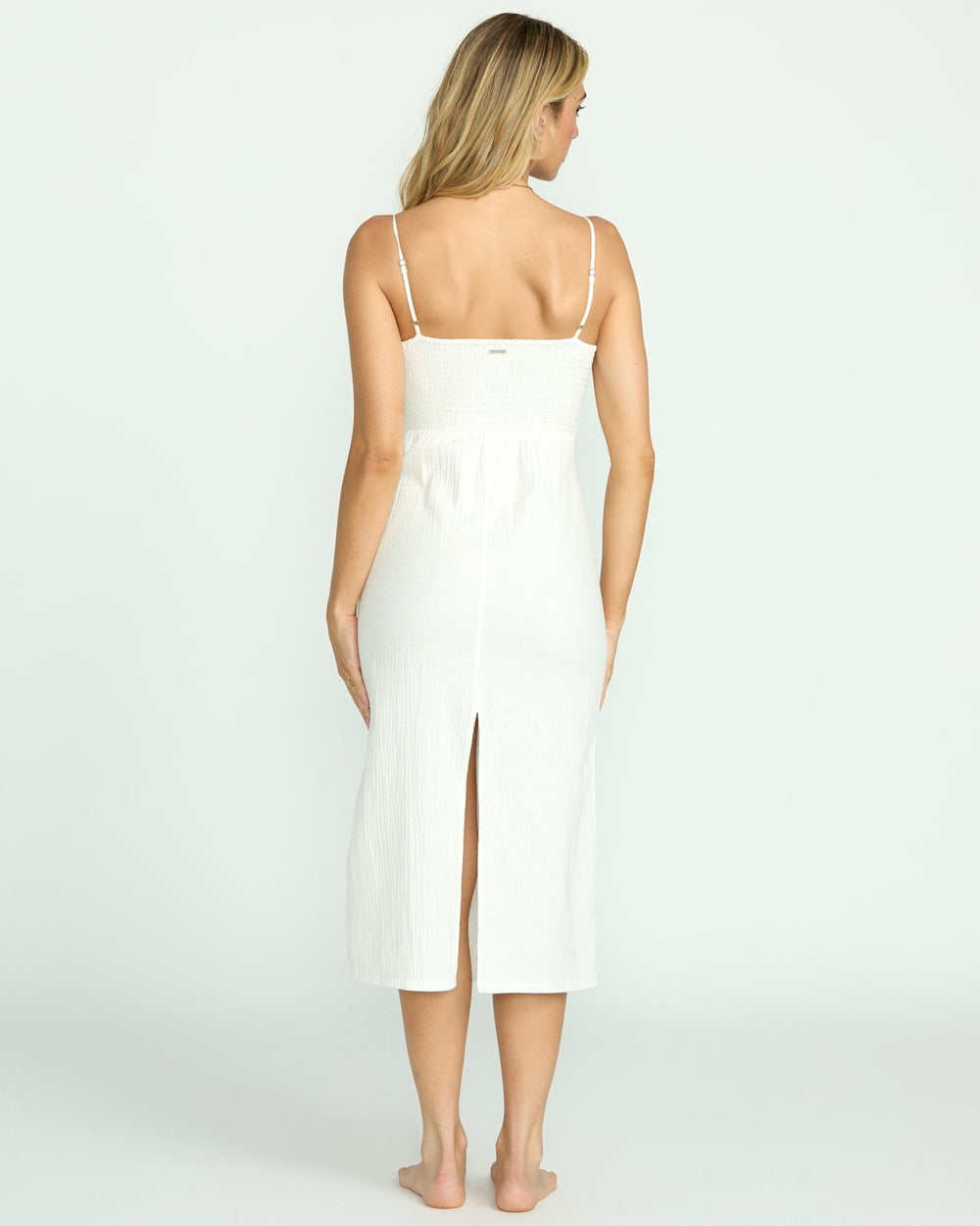 Crystal Clear Midi Dress - Salt Crystal