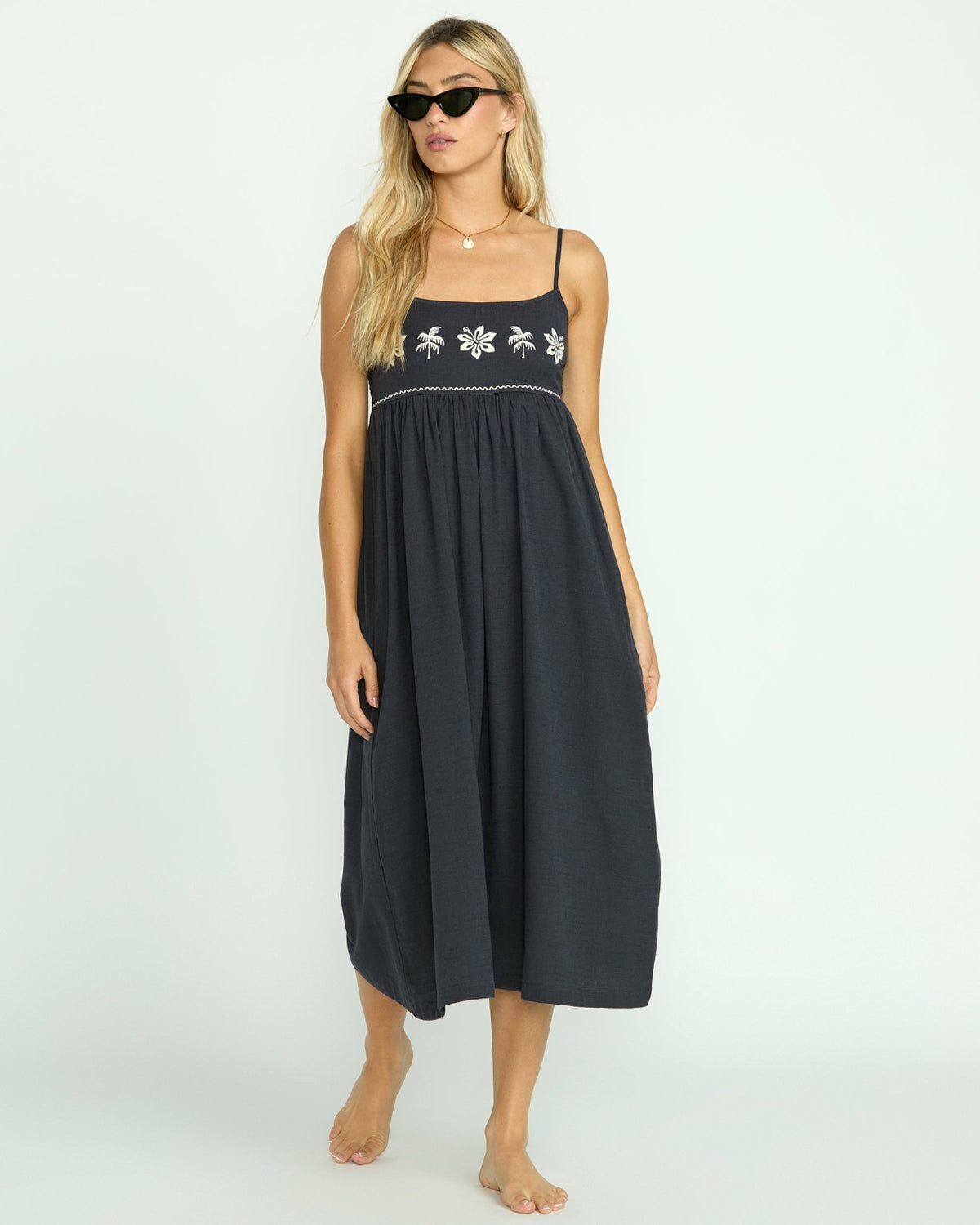 Days End Dress - Black Sands