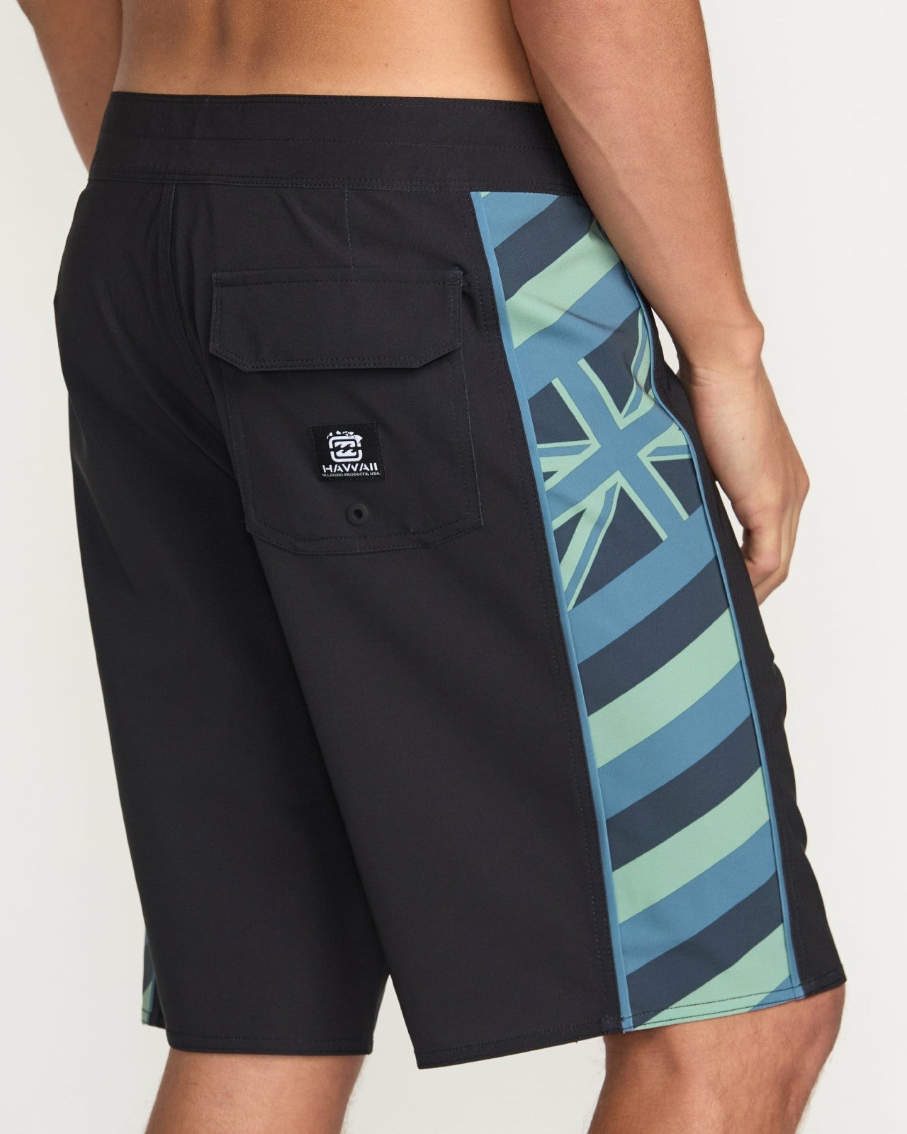 D Bah 20 Hi Pro Performance 19" Boardshorts - Washed Black