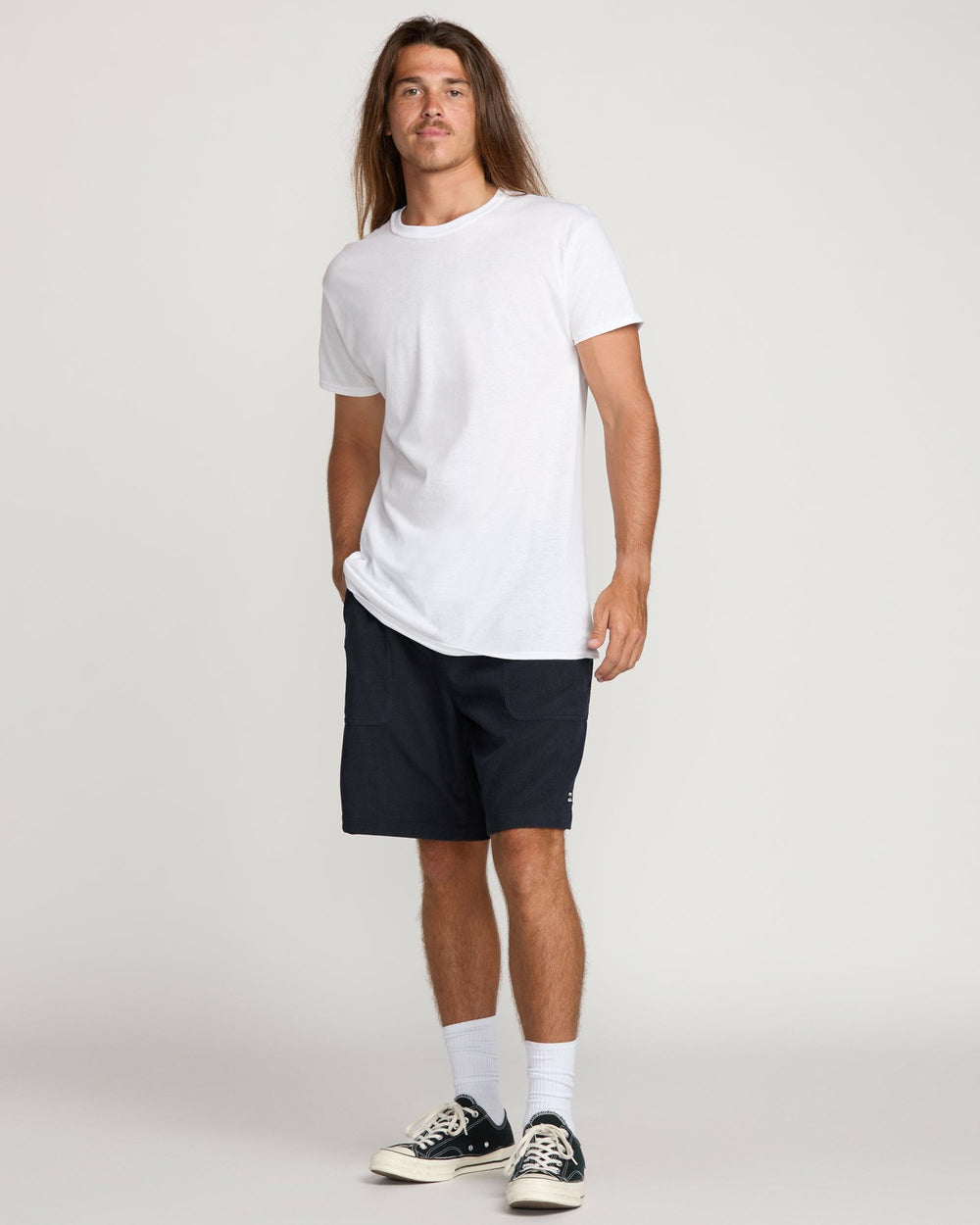 De La Cruz Submersible Hybrid Shorts - Dark Navy