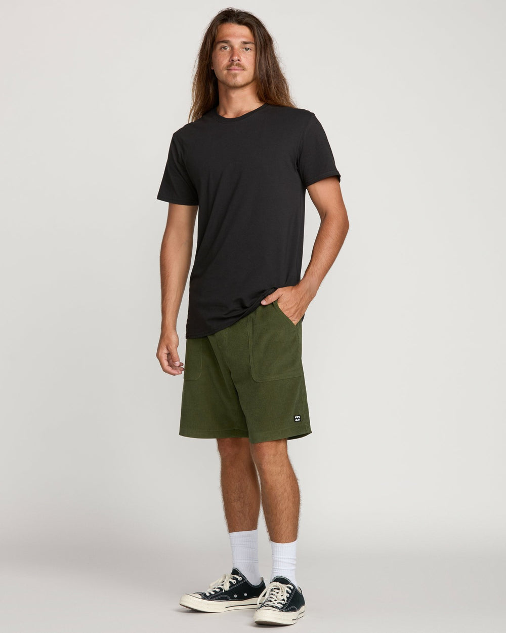 De La Cruz Submersible Hybrid Shorts - Olive