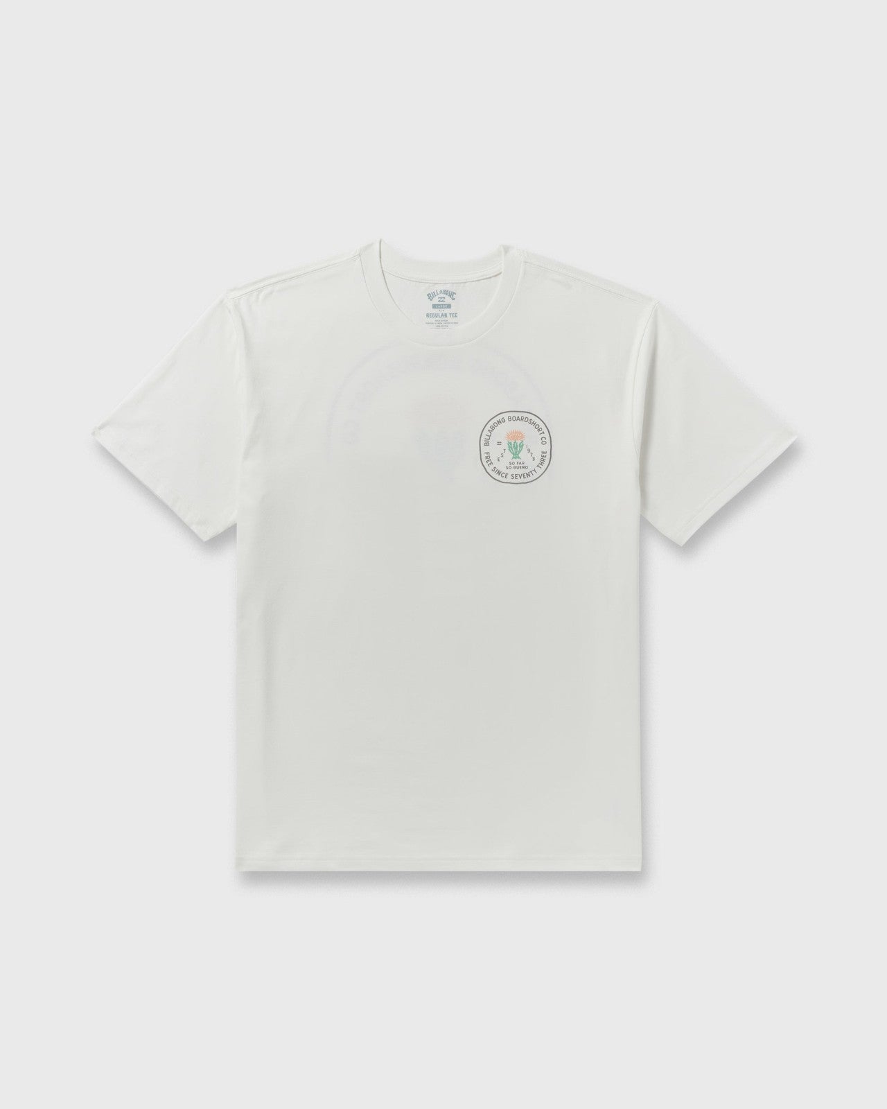 Desert Flower Regular Short Sleeve T-Shirt - Off White
