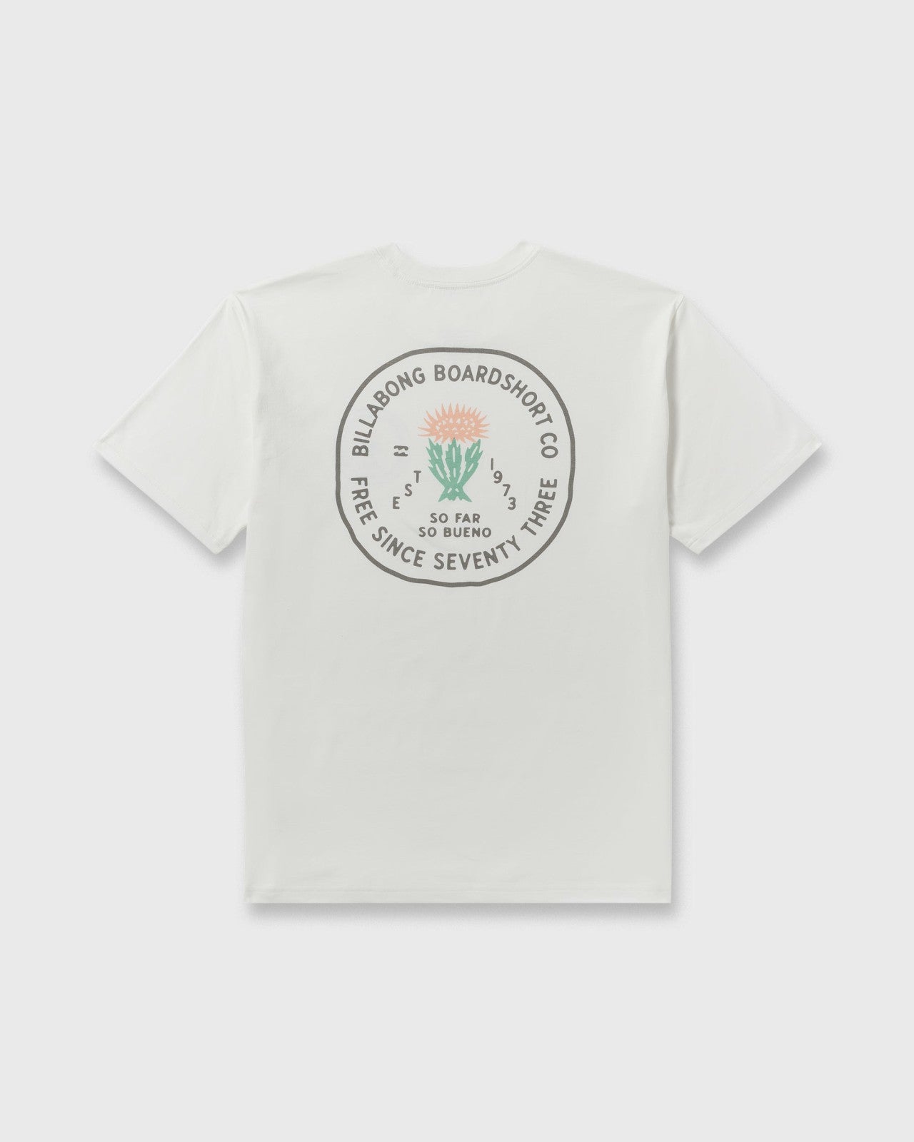 Desert Flower Regular Short Sleeve T-Shirt - Off White