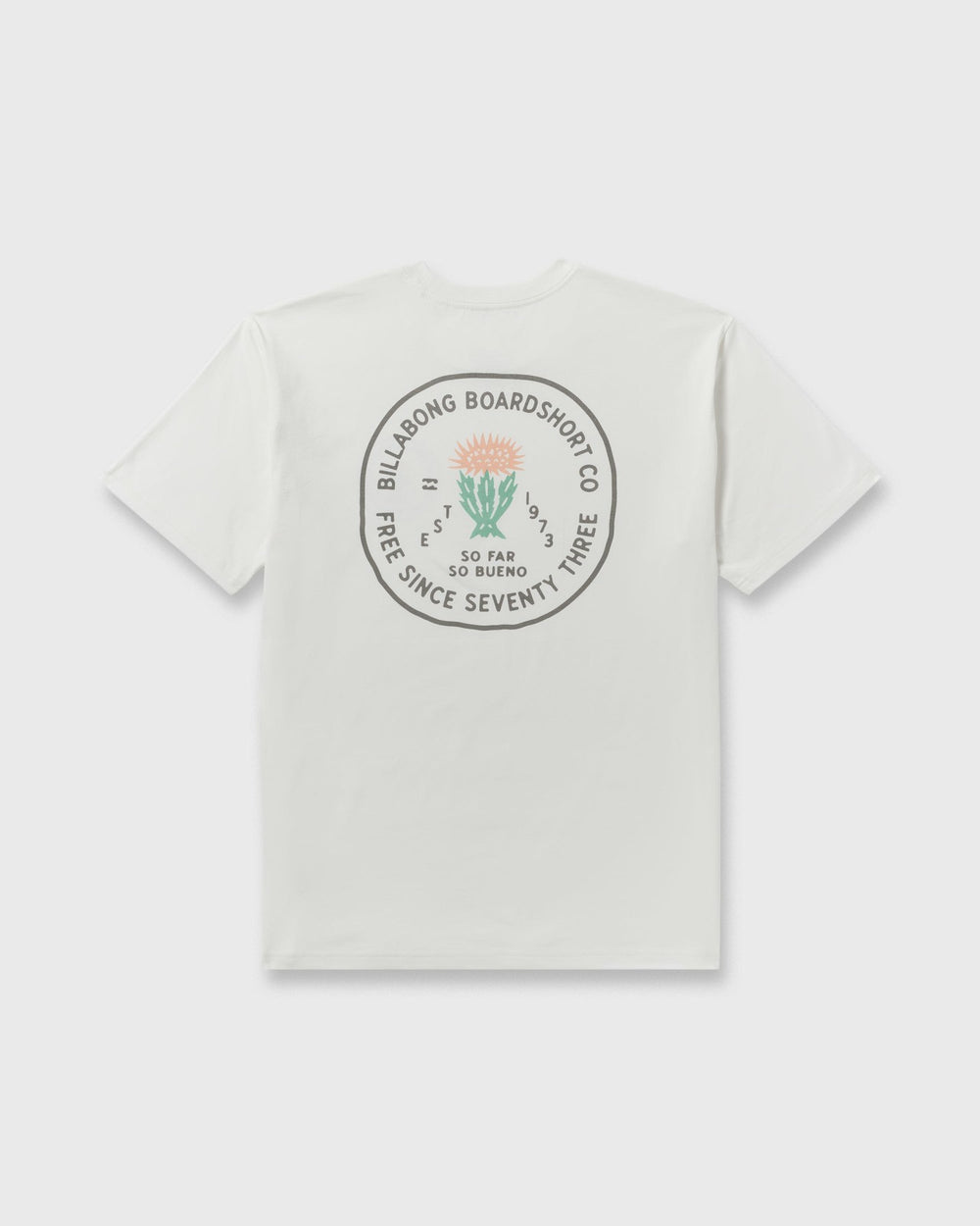 Desert Flower Regular Short Sleeve T-Shirt - Off White