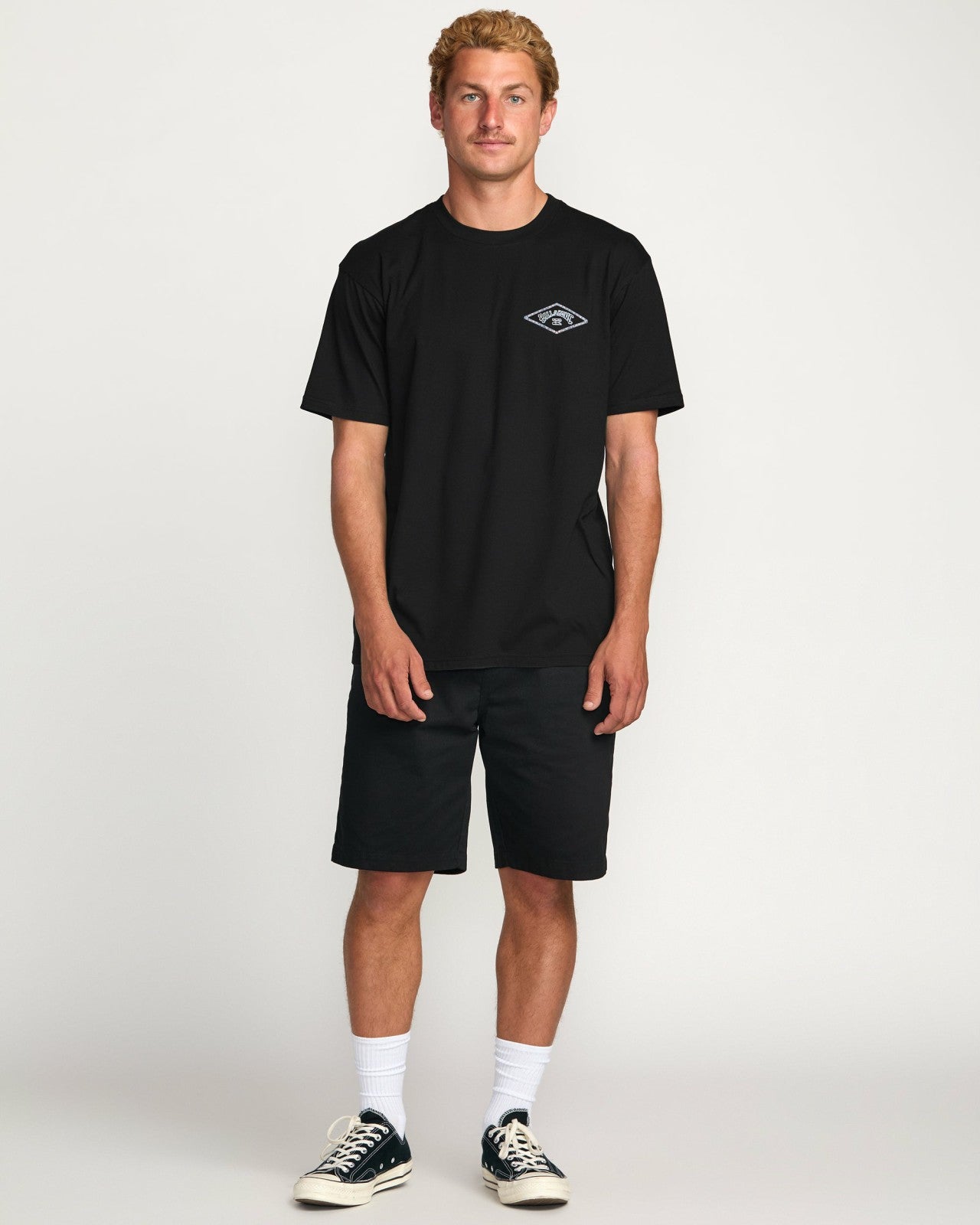 Diamond Arch Premium Tee - Black
