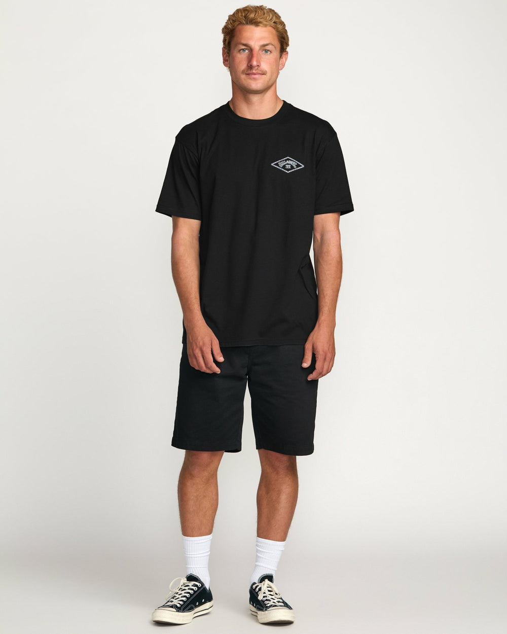 Diamond Arch Premium Tee - Black