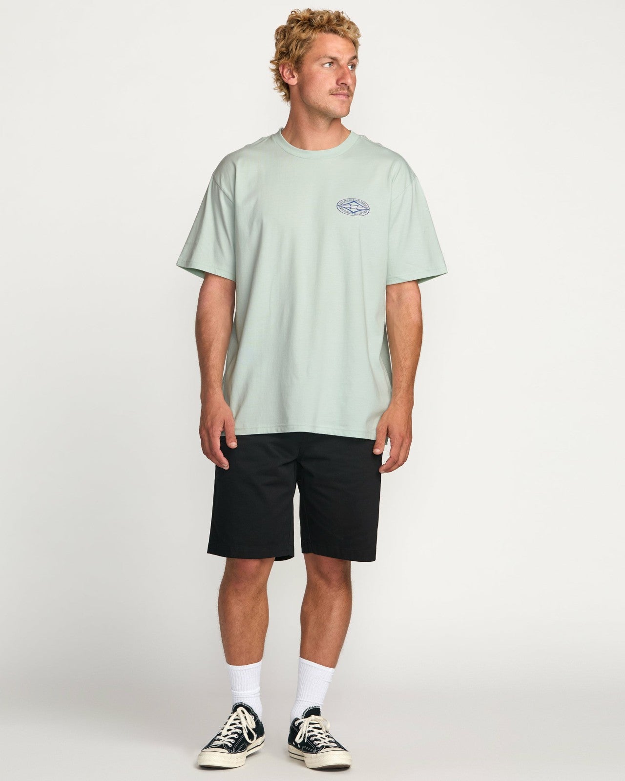 Diamond Vision Regular Tee - Ash Blue