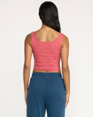 Dreams In Waves Tank - Mauve Rose
