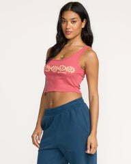 Dreams In Waves Tank - Mauve Rose