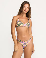 Drifting Coast Reversible Tanga Bikini Bottom - Luv Army
