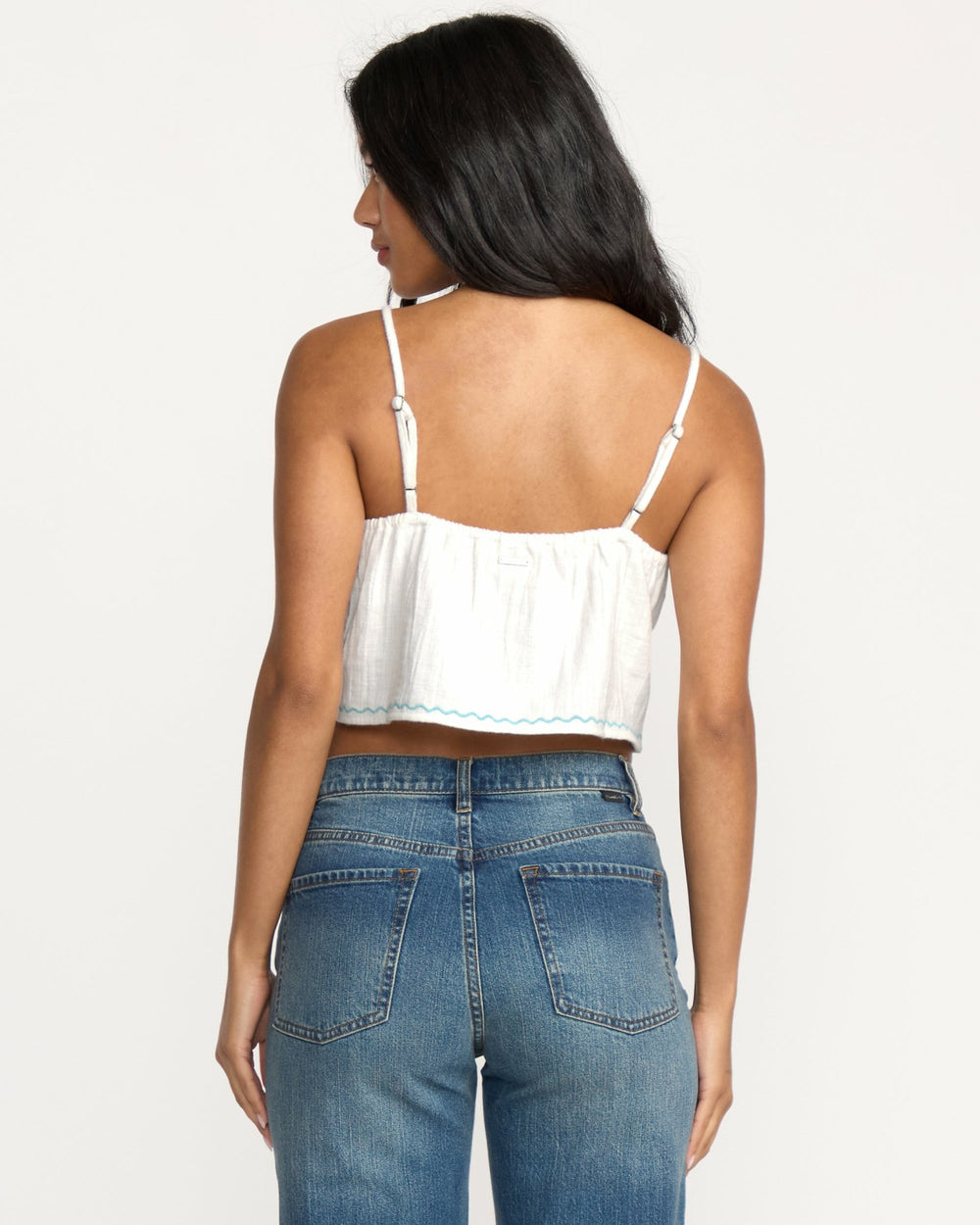 Easy Breezy Tank - Salt Crystal