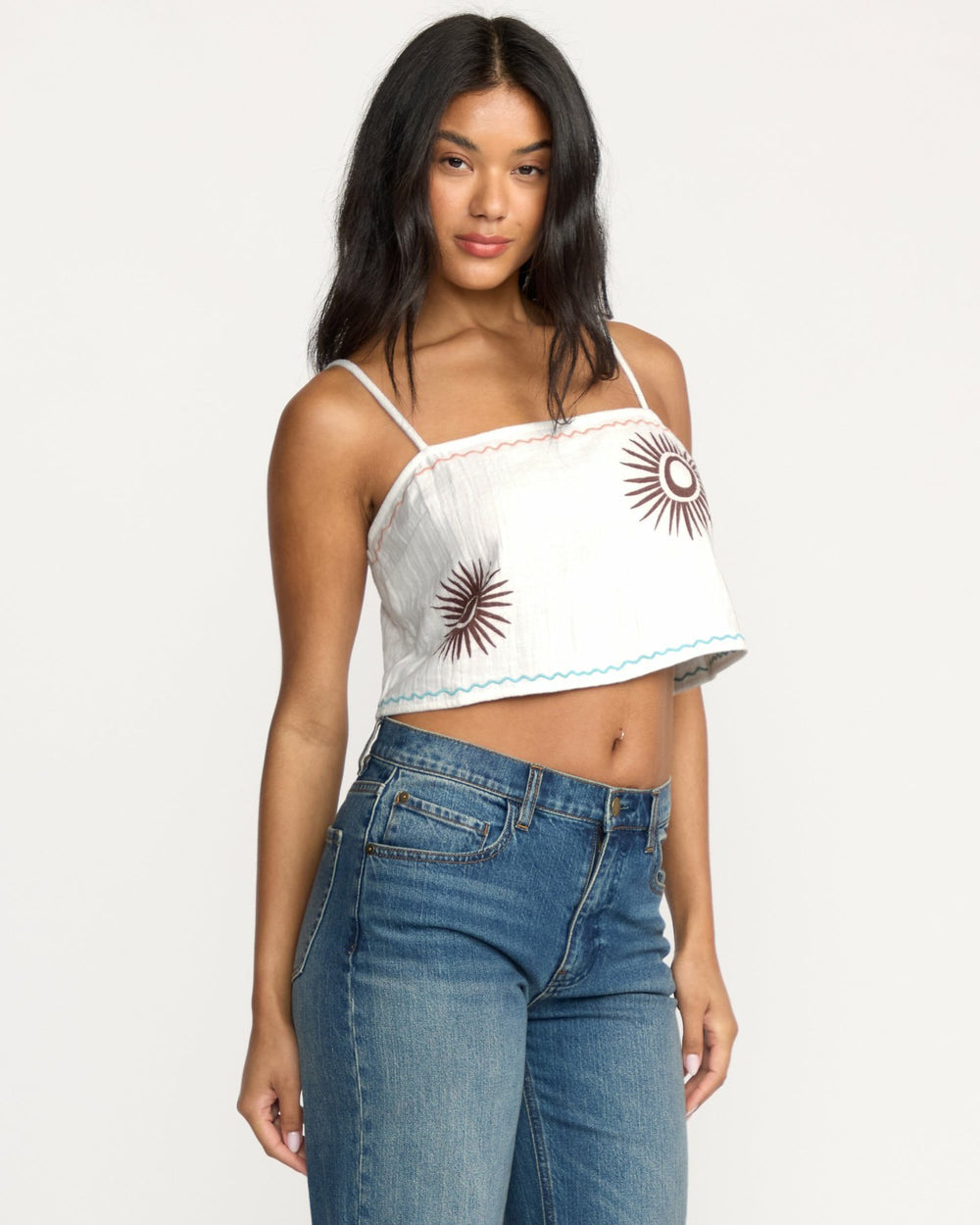 Easy Breezy Tank - Salt Crystal