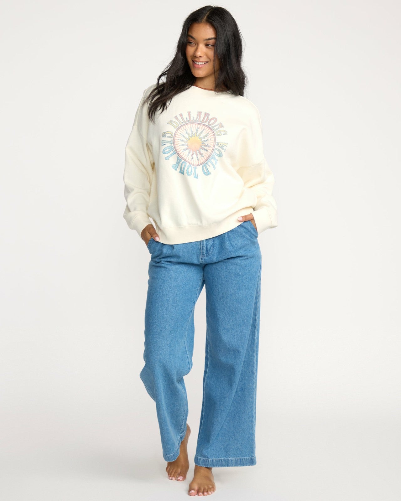 Echo Crewneck Sweatshirt - Salt Crystal