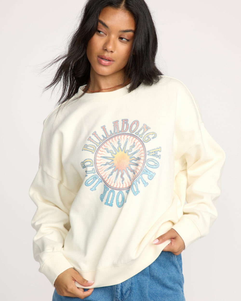 Echo Crewneck Sweatshirt - Salt Crystal