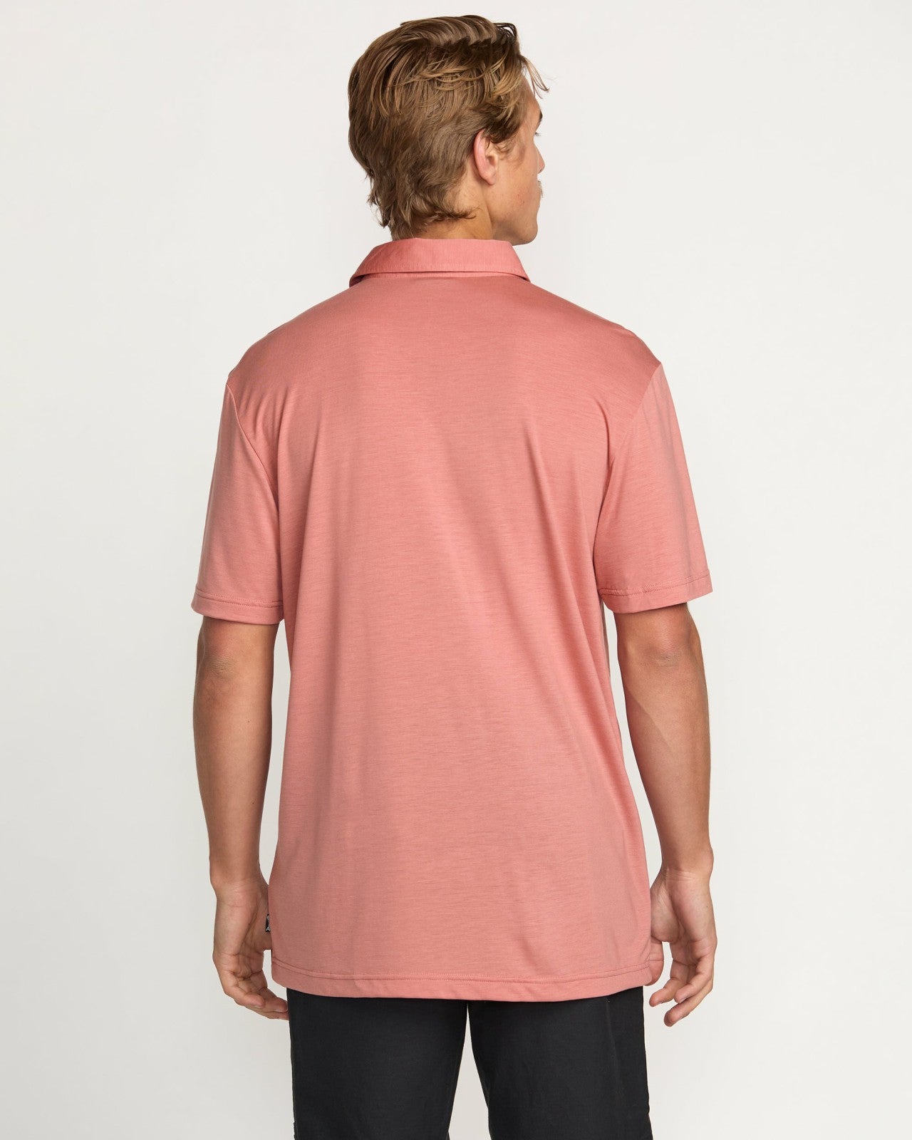 Eclipse Short Sleeve Polo Shirt - Dust Red