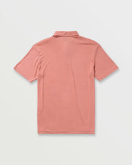 Eclipse Short Sleeve Polo Shirt - Dust Red