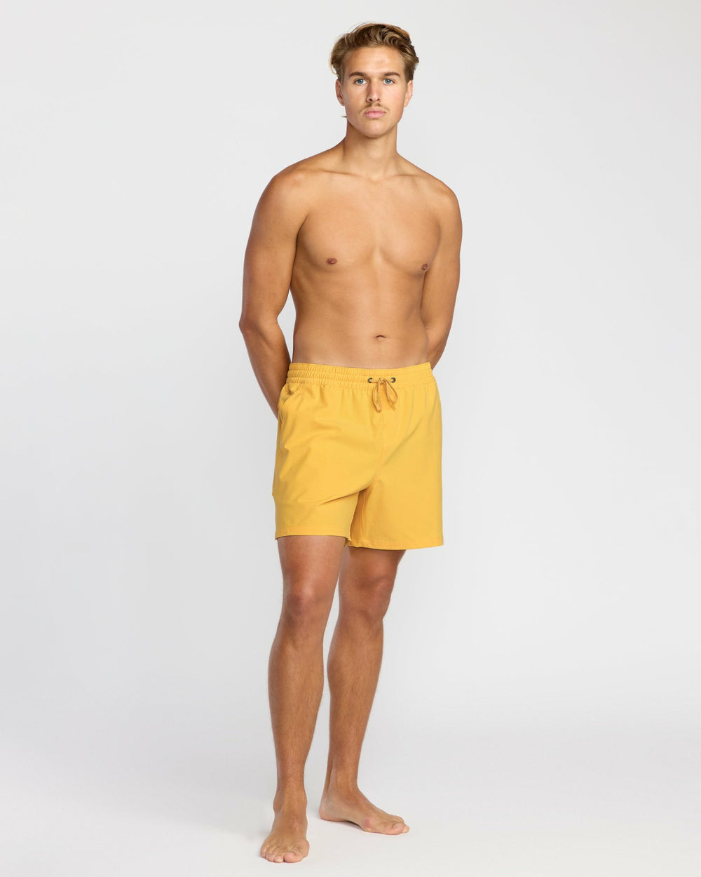 Every Other Day Laybacks 16" Trunks - Dust Yellow