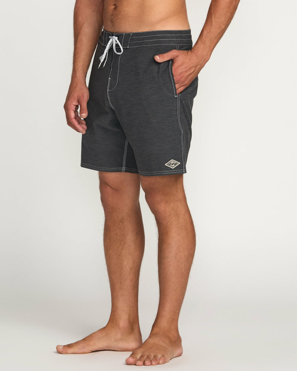 Every Other Day Lo Tide 18" Boardshorts - Black