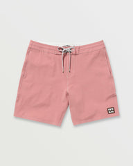 Every Other Day Lo Tide 18" Boardshorts - Dusty Rose
