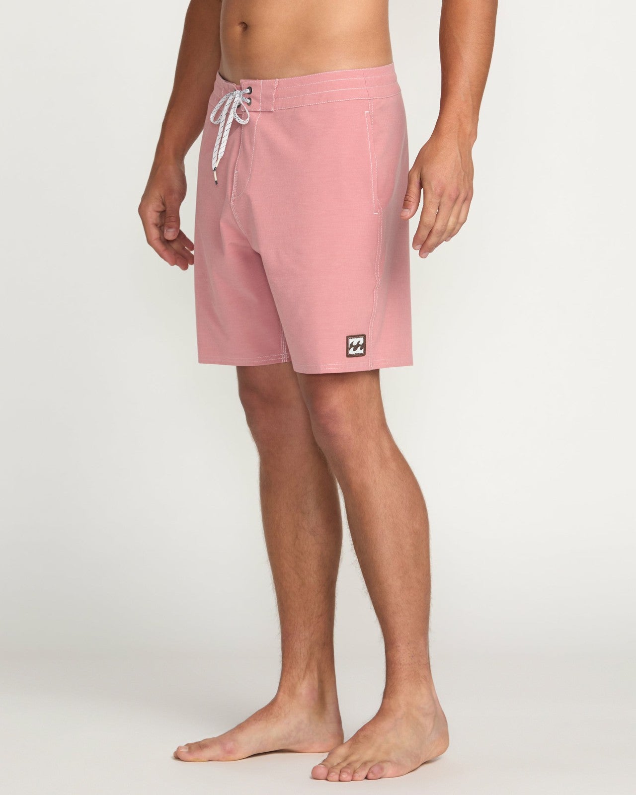 Every Other Day Lo Tide 18" Boardshorts - Dusty Rose