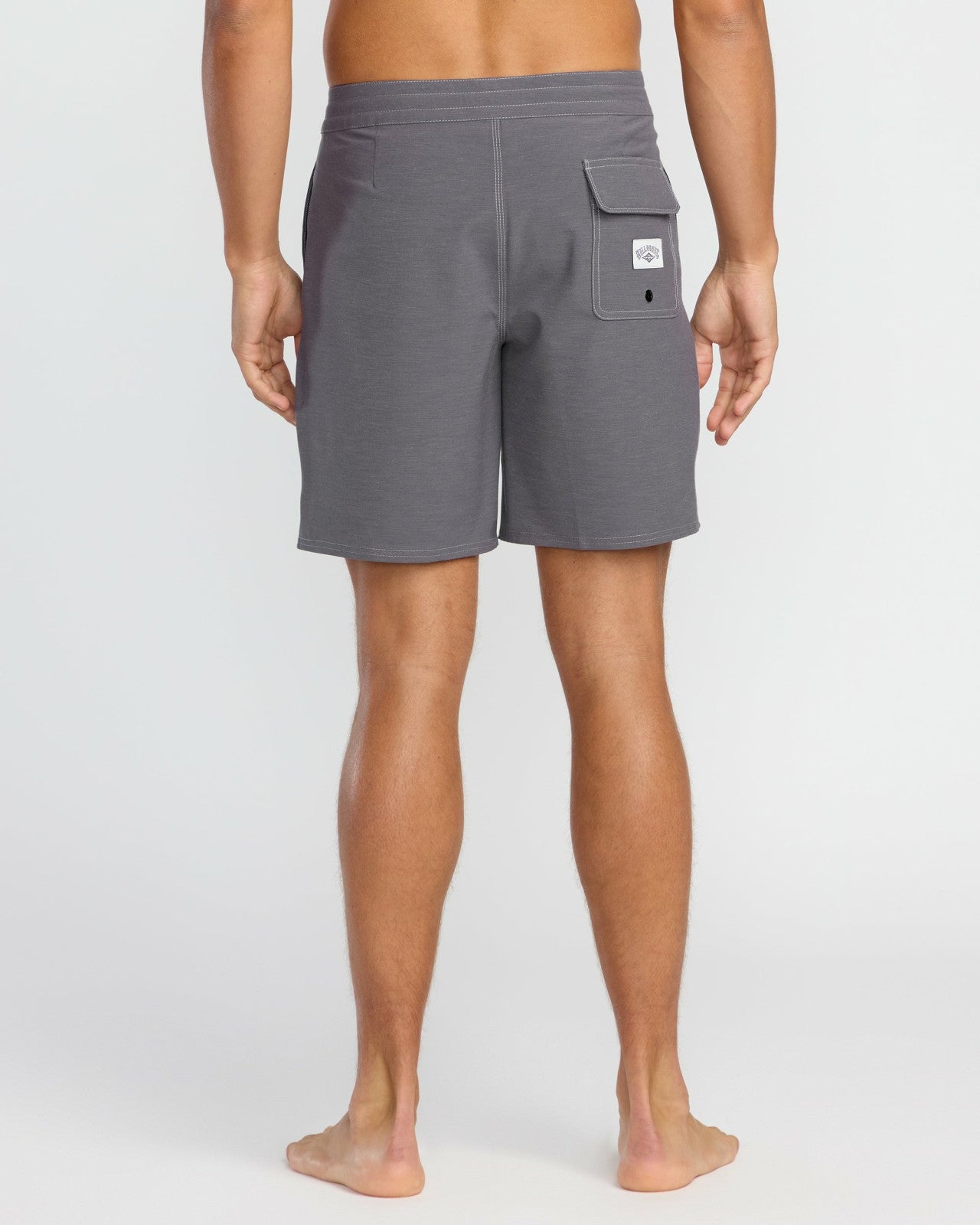 Every Other Day Lo Tide 18" Boardshorts - Gray Violet
