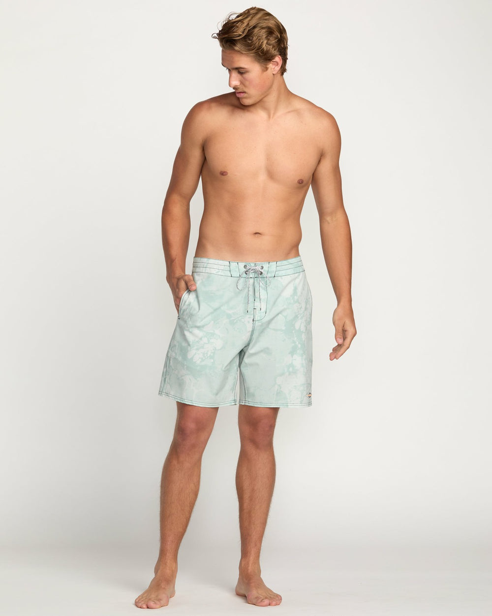 Every Other Day Lo Tide 18" Boardshorts - Seafoam