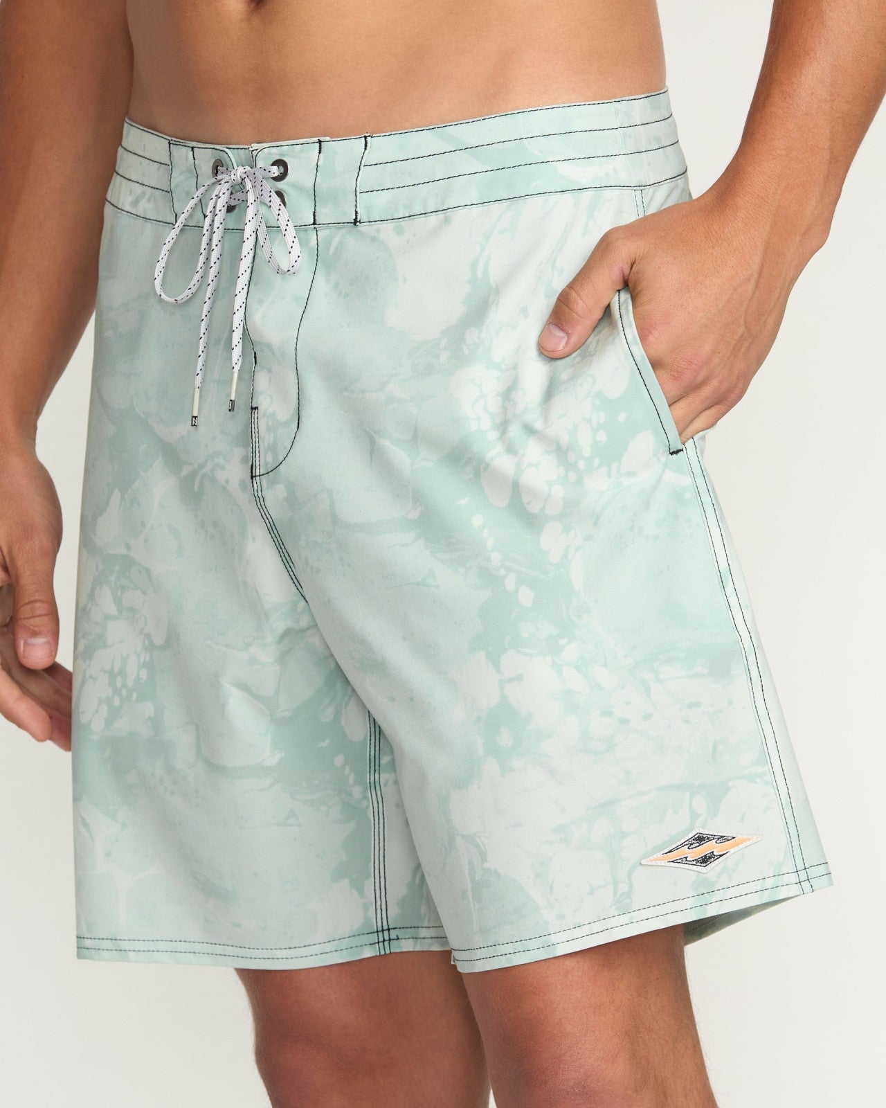 Every Other Day Lo Tide 18" Boardshorts - Seafoam