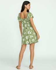 Fall For You Dress - Ranger Green