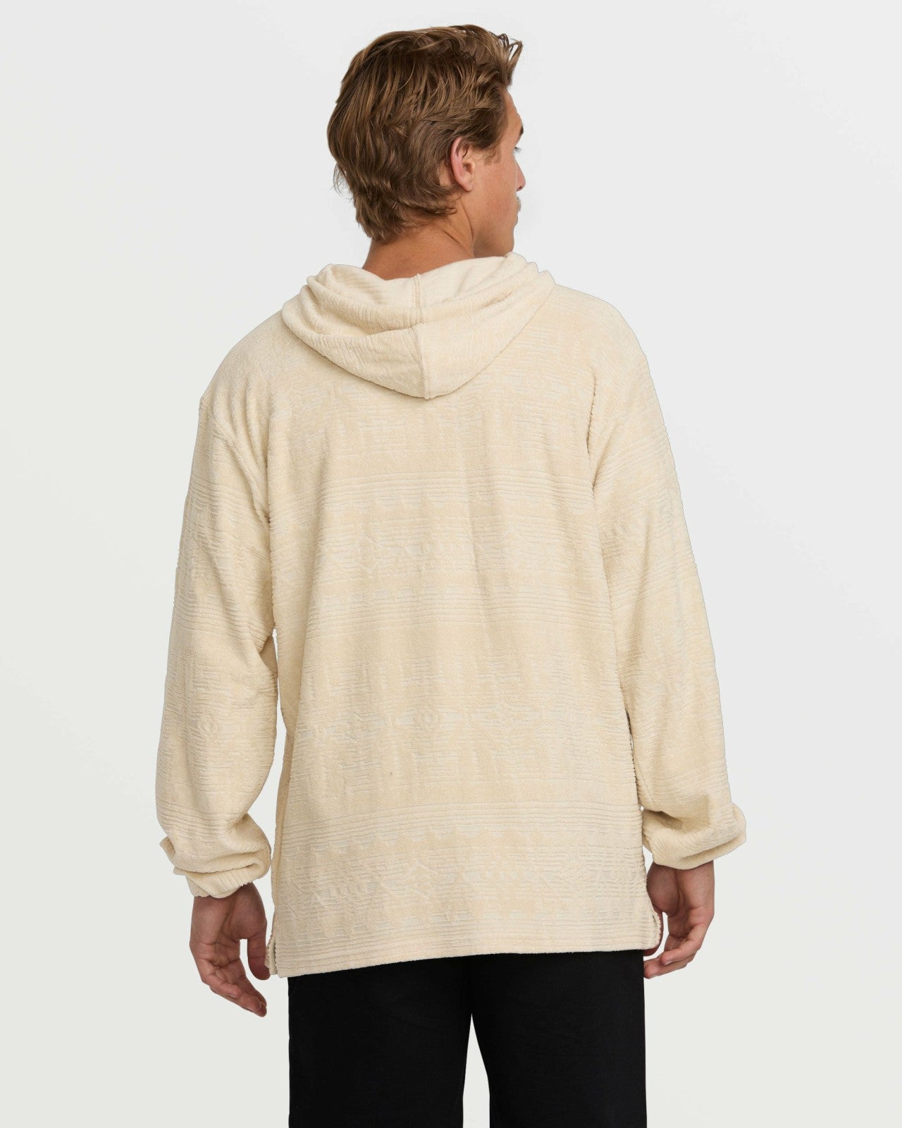 Flecker Jacquard Pullover Sweatshirt - Chino