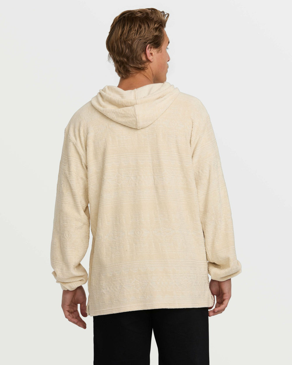 Flecker Jacquard Pullover Sweatshirt - Chino