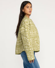 Folk Story Jacket - Green Tea