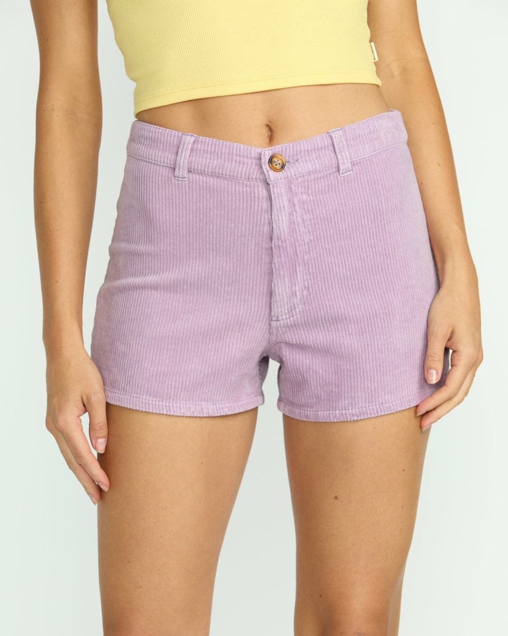 Free Fall Corduroy Shorts - Amethyst Smoke