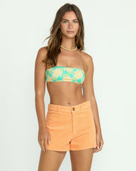 Free Fall Corduroy Shorts - Tangy Peach