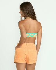 Free Fall Corduroy Shorts - Tangy Peach