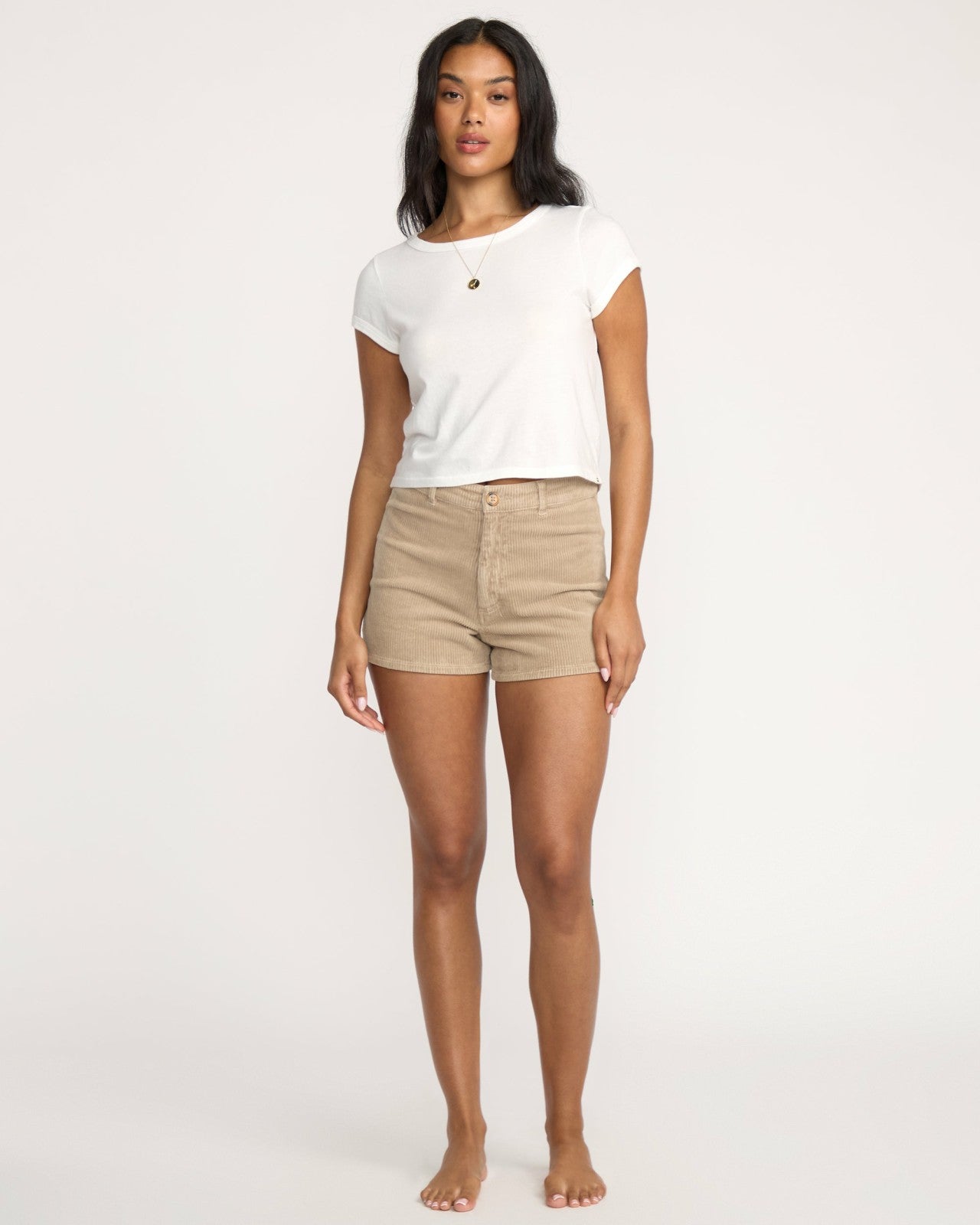 Free Fall Corduroy Shorts - Cobblestone