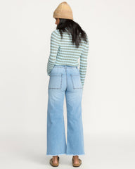 Free Fall High-Waist Pants - Surf Spray